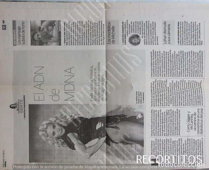 Coleccionismo de Revistas y Peri&oacute;dicos: MADONNA MDNA