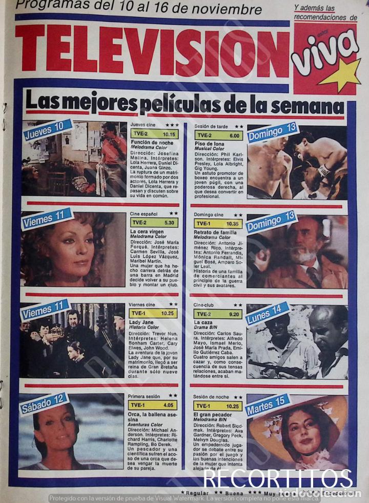 Coleccionismo de Revistas y Peri&oacute;dicos: CARMEN SEVILLA BO DEREK ANTONIO FERRANDIS AVA GARDNER