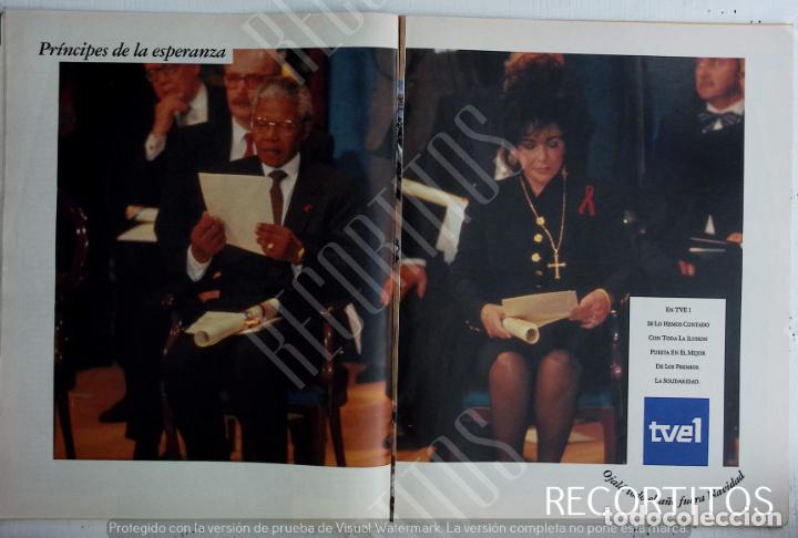 Collection Magazines and Newspapers: ELIZABETH TAYLOR LIZ NELSON MANDELA PRINCIPE DE ASTURIAS