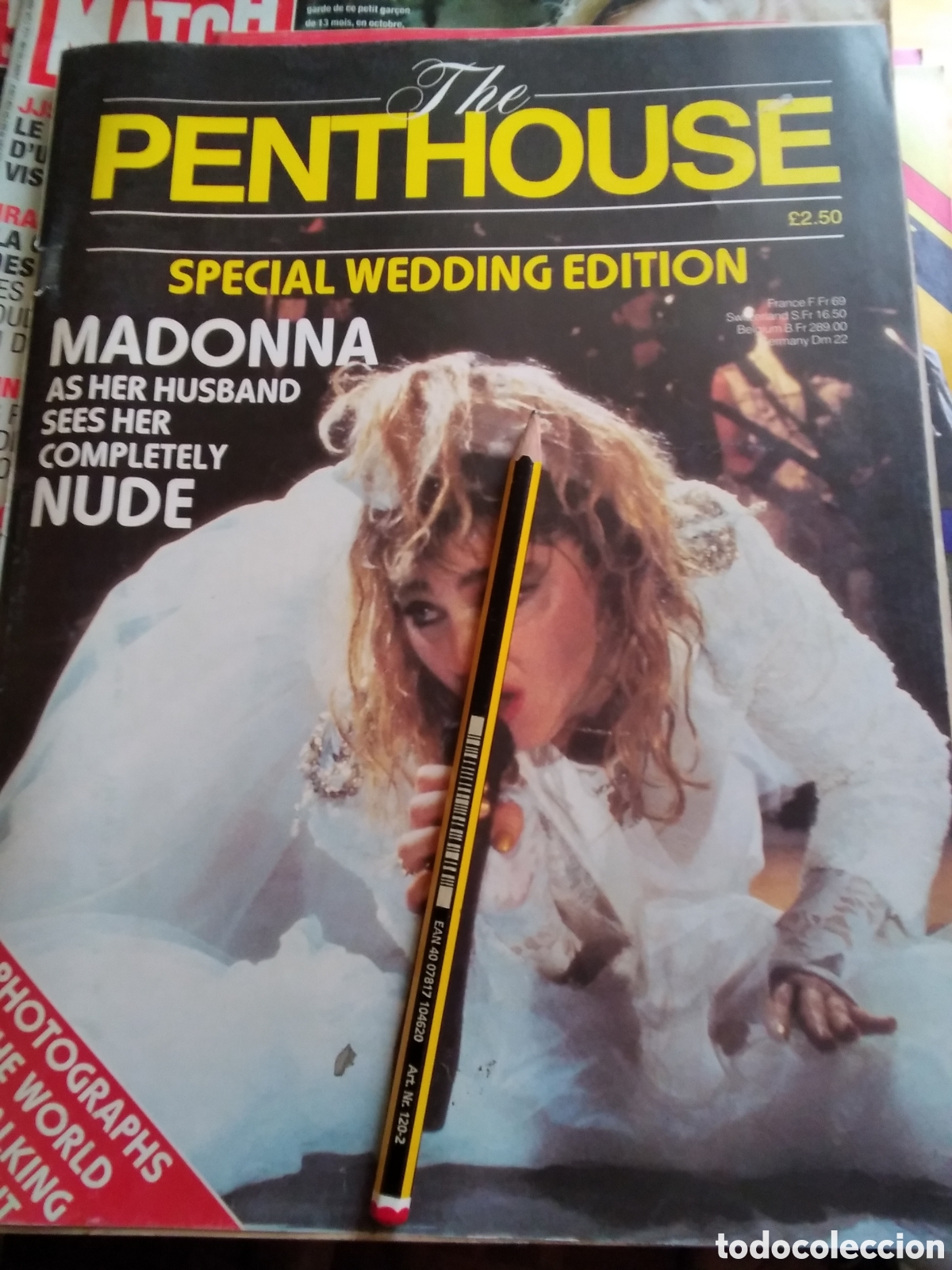 Coleccionismo de Revistas y Peri&oacute;dicos: Penthouse revista erotica desnudos de mujer Madonna
