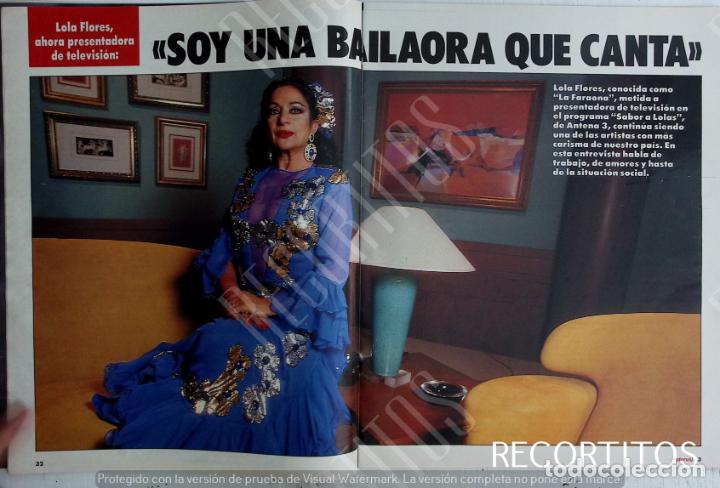 Coleccionismo de revistas y peri&oacute;dicos: LOLA FLORES