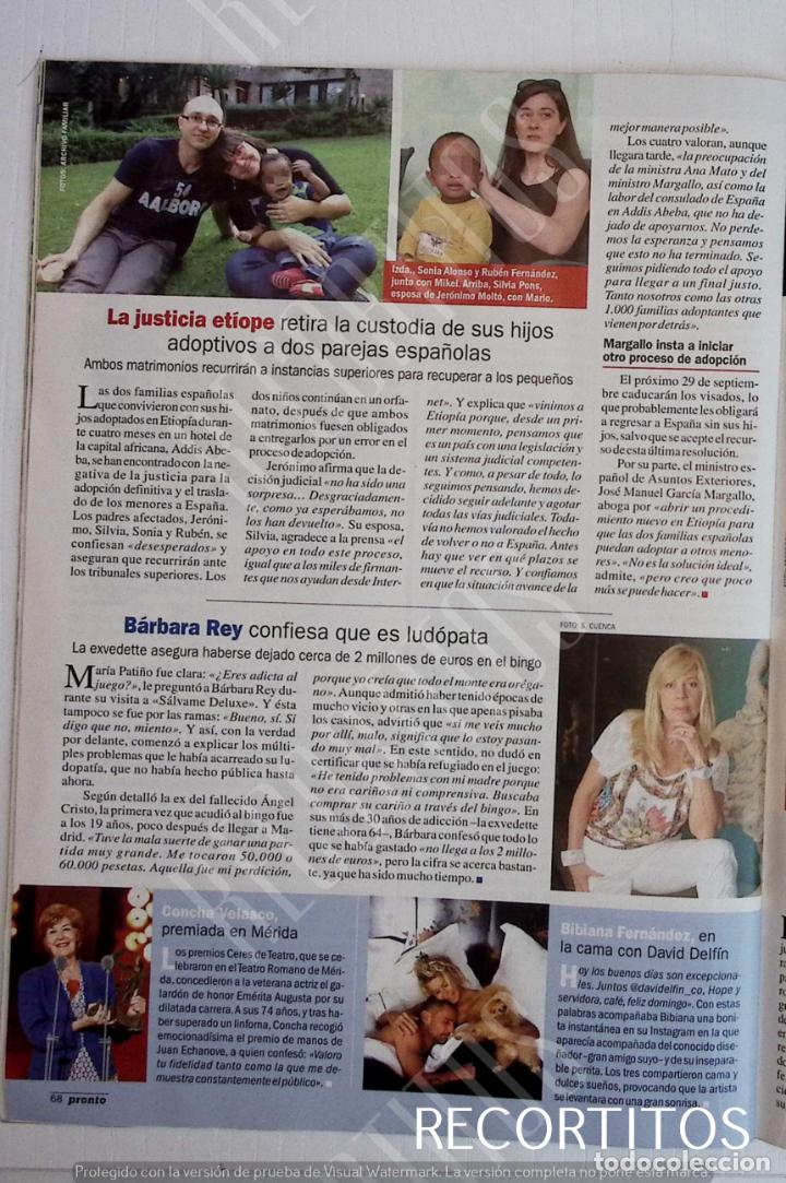Coleccionismo de revistas y peri&oacute;dicos: bibiana fernandez bibi andersen anderson BARBARA REY CONCHA VELASCO