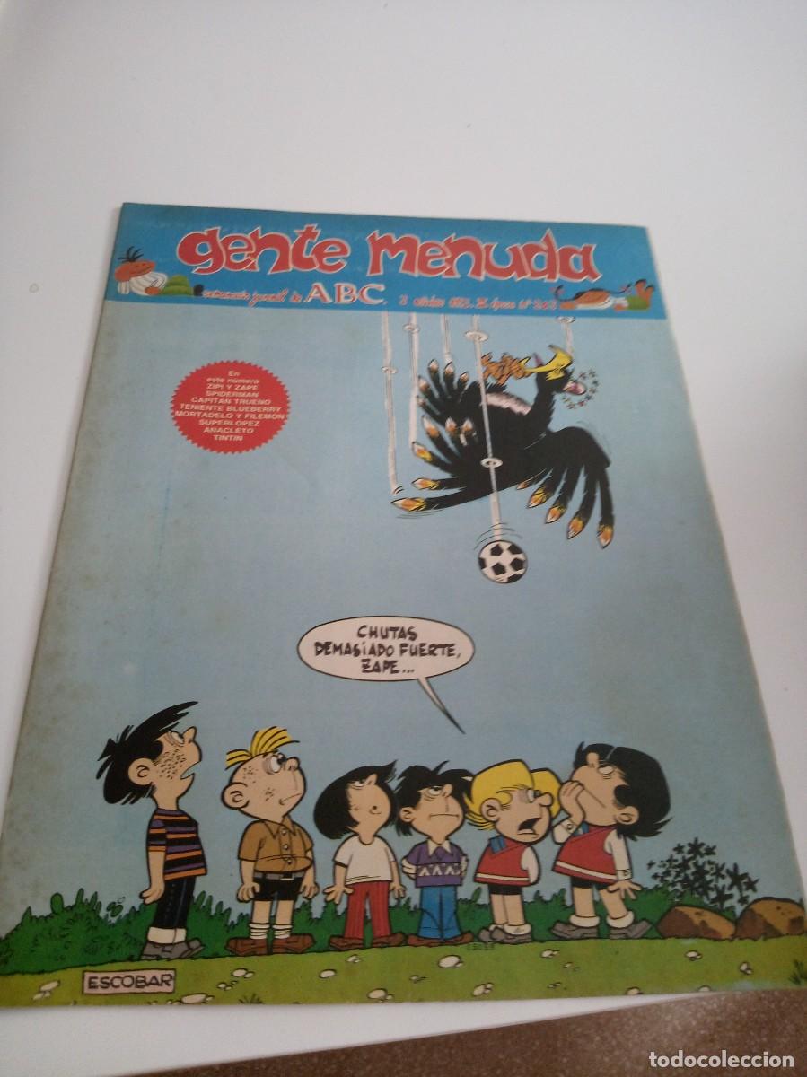 Coleccionismo de Revistas y Peri&oacute;dicos: G-57 REVISTA GENTE MENUDA SEMANARIO JUVENIL DE ABC N&ordm; 203
