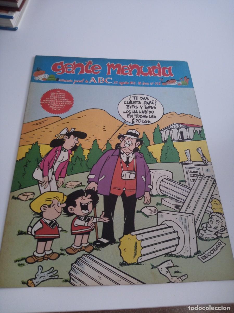 Coleccionismo de Revistas y Peri&oacute;dicos: G-57 REVISTA GENTE MENUDA SEMANARIO JUVENIL DE ABC N&ordm; 198