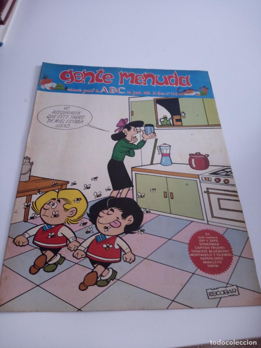 Coleccionismo de Revistas y Peri&oacute;dicos: G-57 REVISTA GENTE MENUDA SEMANARIO JUVENIL DE ABC N&ordm; 188