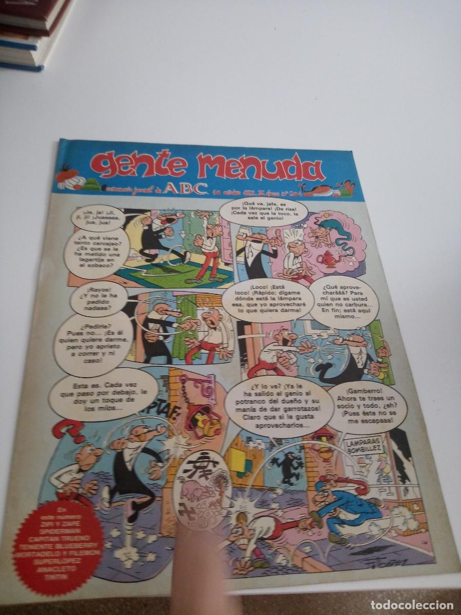 Coleccionismo de Revistas y Peri&oacute;dicos: G-57 REVISTA GENTE MENUDA SEMANARIO JUVENIL DE ABC N&ordm; 204