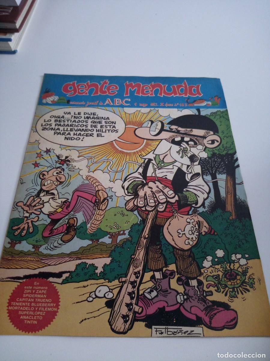 Coleccionismo de Revistas y Peri&oacute;dicos: G-57 REVISTA GENTE MENUDA SEMANARIO JUVENIL DE ABC N&ordm; 182