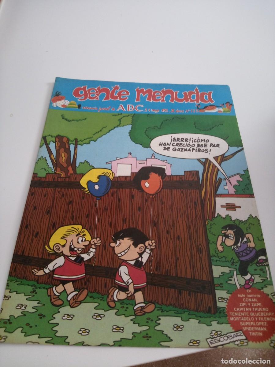 Coleccionismo de Revistas y Peri&oacute;dicos: G-57 REVISTA GENTE MENUDA SEMANARIO JUVENIL DE ABC N&ordm; 132