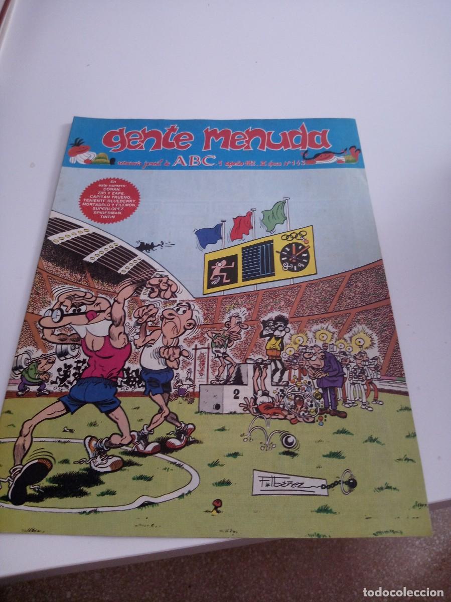 Coleccionismo de Revistas y Peri&oacute;dicos: G-57 REVISTA GENTE MENUDA SEMANARIO JUVENIL DE ABC N&ordm; 143
