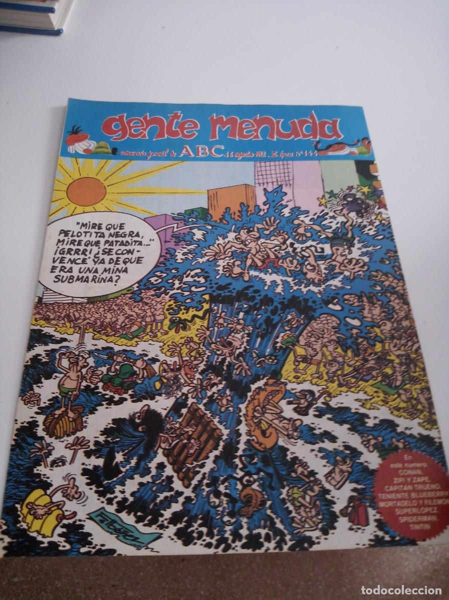 Coleccionismo de Revistas y Peri&oacute;dicos: G-57 REVISTA GENTE MENUDA SEMANARIO JUVENIL DE ABC N&ordm; 144
