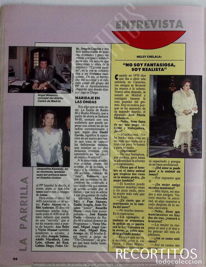 Colecionismo de Revistas e Jornais: jacqueline kennedy jackie onassis ANGEL MATANZO NELSY CHELALA