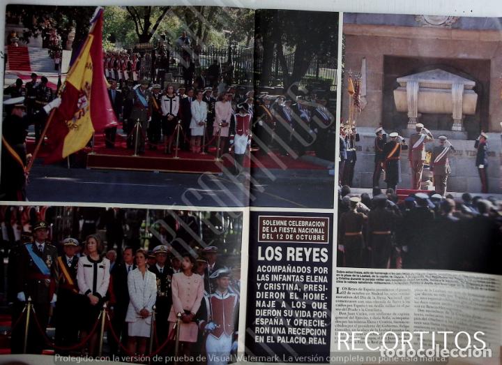 Coleccionismo de Revistas y Peri&oacute;dicos: LOS REYES DE ESPA&Ntilde;A FIESTA NACIONAL 12 DE OCTUBRE ISABEL PREYSLER
