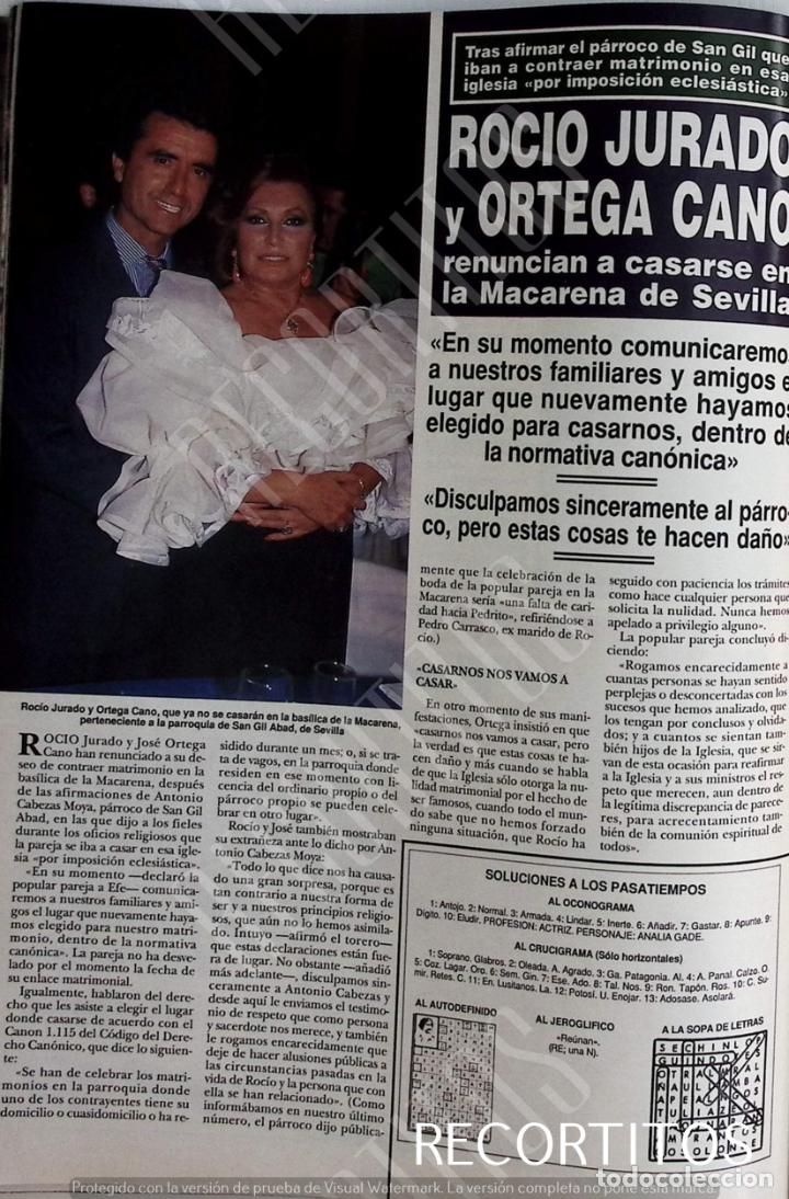 Coleccionismo de Revistas y Peri&oacute;dicos: rocio jurado jose ortega cano