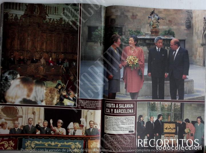 Sammeln von Zeitschriften und Zeitungen: EMPERADORES DE JAPON AKIHITO MICHIKO EN ESPA&Ntilde;A BARCELONA SALAMANCA