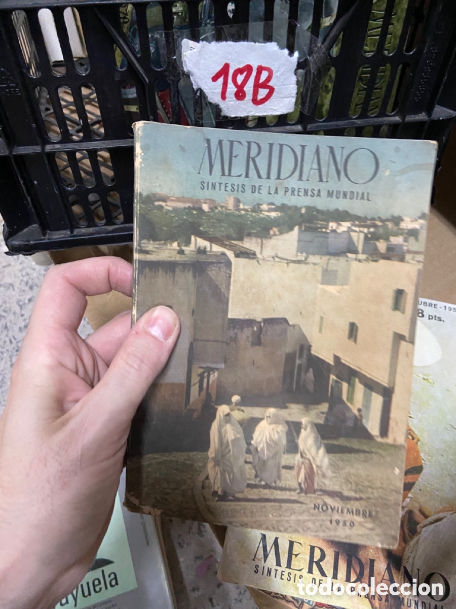 Coleccionismo de revistas y peri&oacute;dicos: 18B MERIDIANO SINTESIS DE LA PRENSA MUNDIAL noviembre 1950
