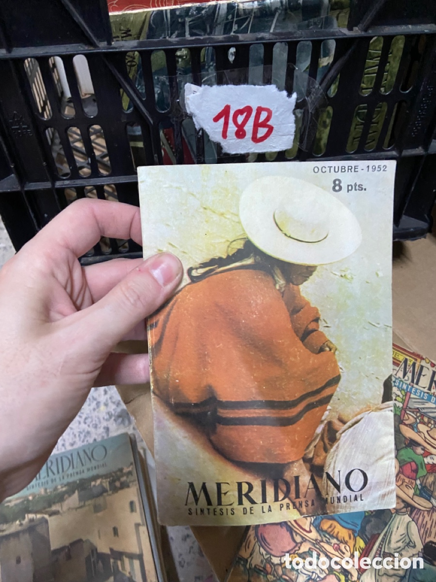 Coleccionismo de revistas y peri&oacute;dicos: 18B MERIDIANO SINTESIS DE LA PRENSA MUNDIAL octubre 1952