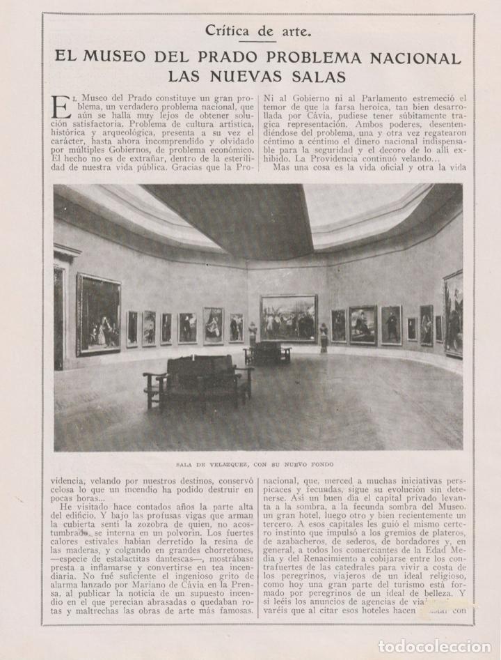 Coleccionismo de Revistas y Peri&oacute;dicos: Nuevas salas del Museo del Prado - 1924