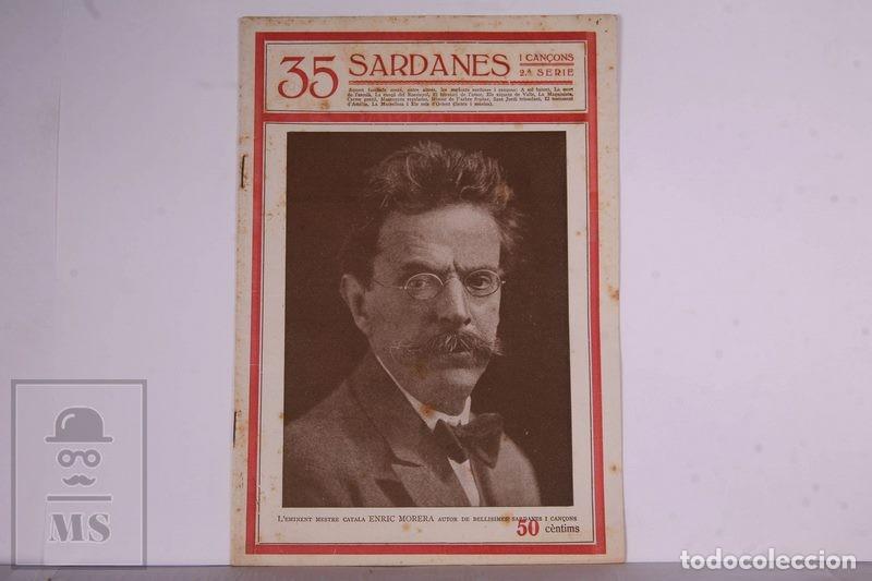 Colecionismo de Revistas e Jornais: Publicacion 35 Sardanes i Can&ccedil;ons - Portada Enric Morera - Colecci&oacute;n Coses de Catalunya A&ntilde;os 30