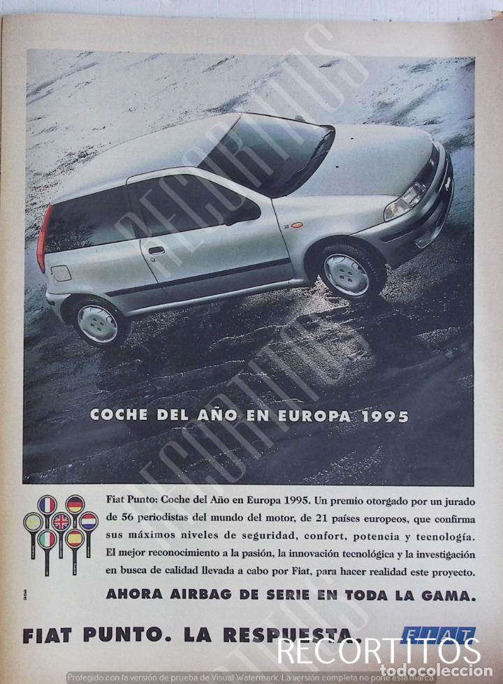 Coleccionismo de Revistas y Peri&oacute;dicos: FIAT PUNTO ANUNCIO PUBLICIDAD