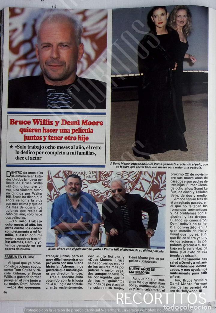 Coleccionismo de Revistas y Peri&oacute;dicos: BRUCE WILLIS DEMI MOORE