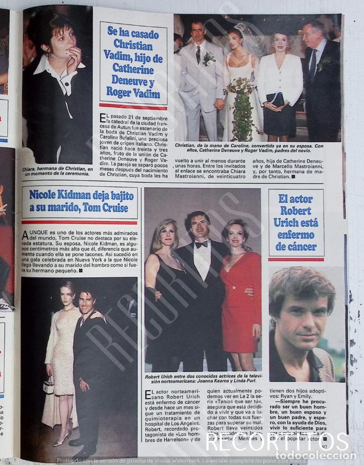 Collection Magazines and Newspapers: catherine deneuve CHRISTIAN VADIM ROBERT URICH NICOLE KIDMAN TOM CRUISE JOANNA KEARNS LINDA PURL