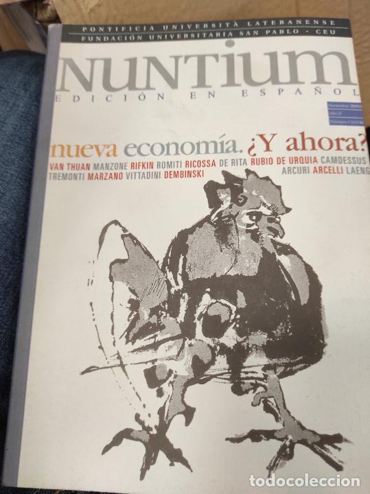 Collezionismo di Riviste e Giornali: Nueva econom&iacute;a. &iquest;Y ahora?. Nuntium. N&uacute;m. 4. Noviembre, 2001 - VV. AA.
