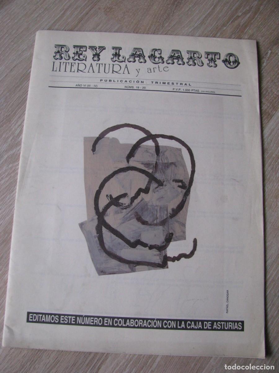 Coleccionismo de Revistas y Peri&oacute;dicos: REY LAGARTO. LITERATURA. PUBLICACI&Oacute;N TRIMESTRAL. N&ordm; 19-20. 1994.