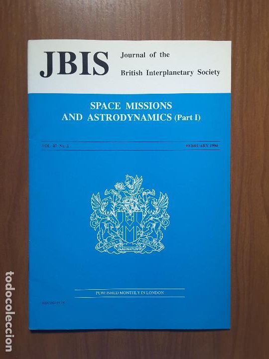Coleccionismo de revistas y peri&oacute;dicos: Journal of the British Interplanetary Society Vol. 47, No. 2 - Space Missions and Astrodynamics (I)