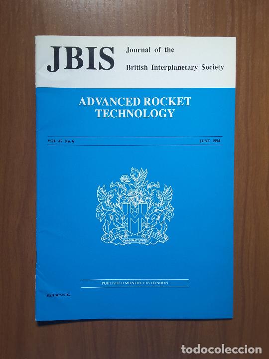 Coleccionismo de revistas y peri&oacute;dicos: Journal of the British Interplanetary Society Vol. 47, No. 6 - Advanced Rocket Technology