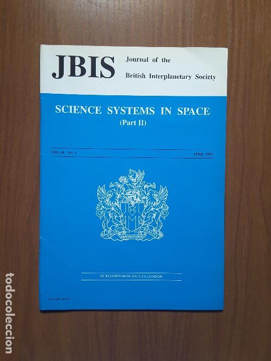 Collezionismo di Riviste e Giornali: Journal of the British Interplanetary Society Vol. 48, No. 4 - Science Systems in Space (II)