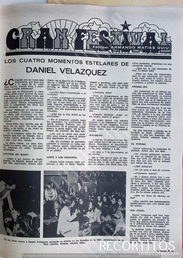 Coleccionismo de revistas y peri&oacute;dicos: DANIEL VELAZQUEZ CADENA SER