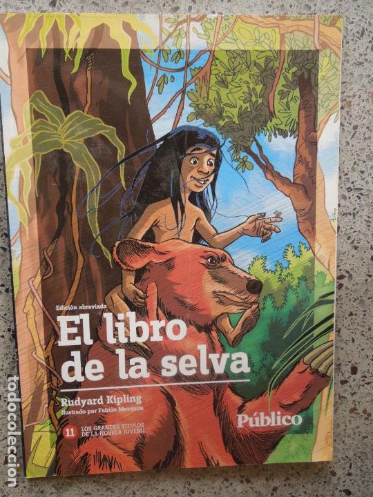 Coleccionismo de Revistas y Peri&oacute;dicos: EL LIBRO DE LA SELVA -RUDYARD KIPLING - PUBLICO 11