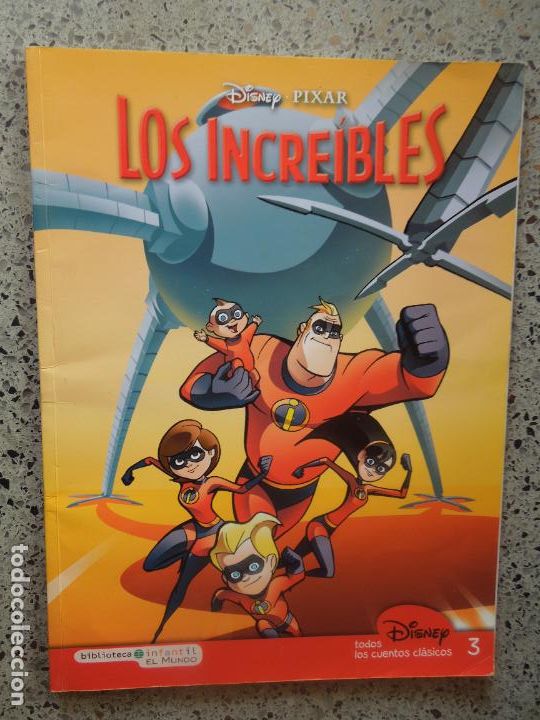 Coleccionismo de Revistas y Peri&oacute;dicos: LOS INCREIBLES N&ordm; 3- DISNEY - PIXAR - COL. CUENTOS CLASICOS EL MUNDO -2007