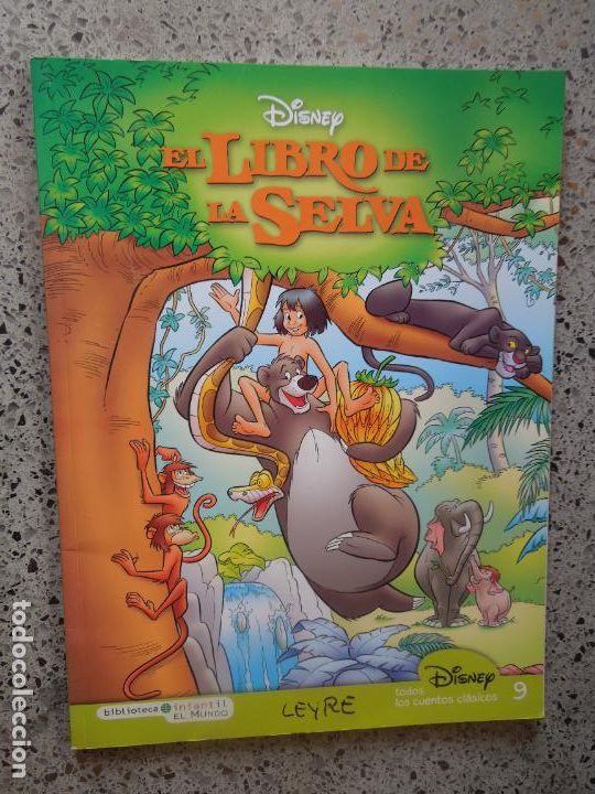 Coleccionismo de Revistas y Peri&oacute;dicos: EL LIBRO DE LA SELVA -N&ordm; 9- DISNEY - - COL. CUENTOS CLASICOS EL MUNDO -2007