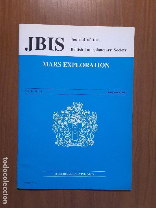 Collezionismo di Riviste e Giornali: Journal of the British Interplanetary Society Vol. 49, No. 11 - Mars Exploration