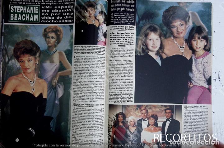 Coleccionismo de Revistas y Peri&oacute;dicos: STEPHANIE BEACHAM SABLE COLBY DINASTY LOS