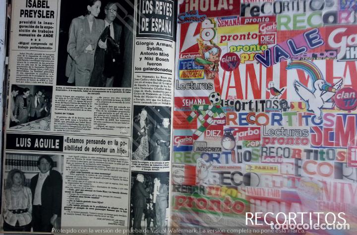 Coleccionismo de Revistas y Peri&oacute;dicos: ISABEL PREYSLER LUIS AGUILE