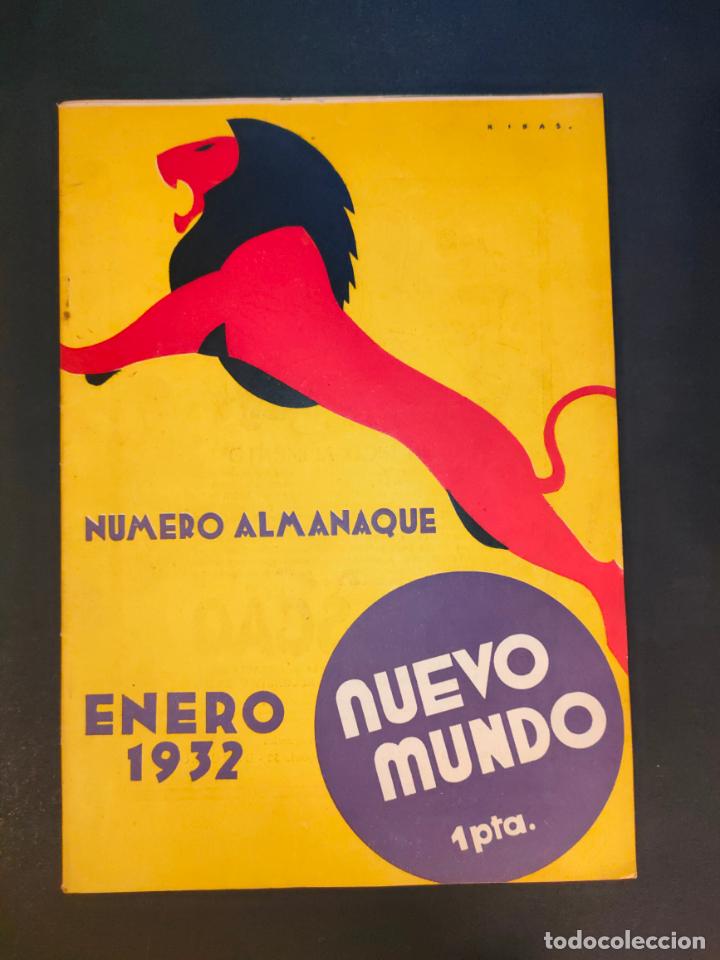 Collezionismo di Riviste e Giornali: NUEVO MUNDO-ALAMANAQUE-ENERO 1932-REVISTA ANTIGUA-VER FOTOS-(V-24.365)