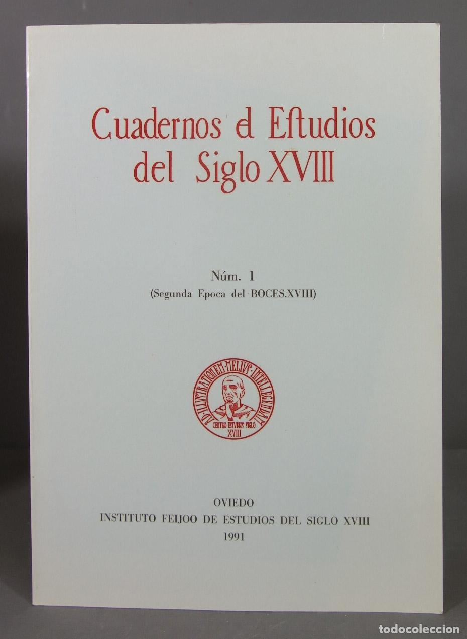 Sammeln von Zeitschriften und Zeitungen: Cuadernos de Estudios del siglo XVIII. 1