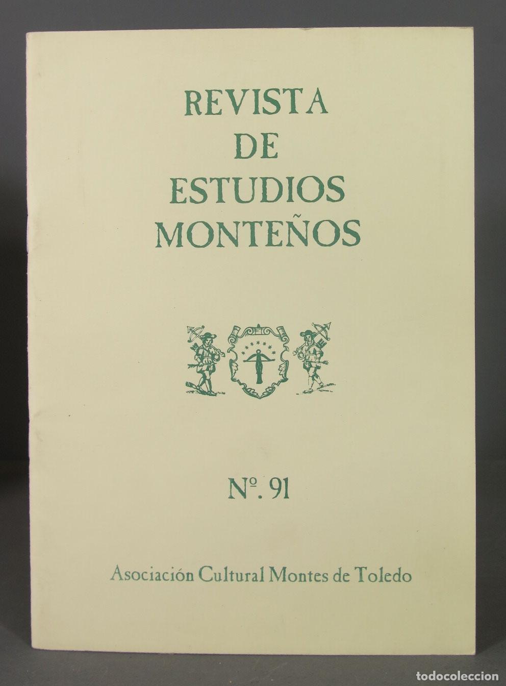 Sammeln von Zeitschriften und Zeitungen: Revista Estudios Monte&ntilde;os N&ordm; 91