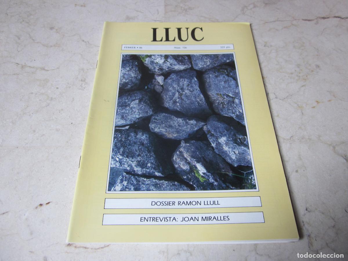 Coleccionismo de Revistas y Peri&oacute;dicos: REVISTA LLUC N&ordm; 726 - FEBRER 1986 - DOSSIER RAMON LLULL