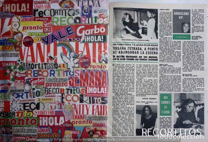 Coleccionismo de Revistas y Peri&oacute;dicos: SUSANA ESTRADA AVA GARDNER EN SEGOVIA
