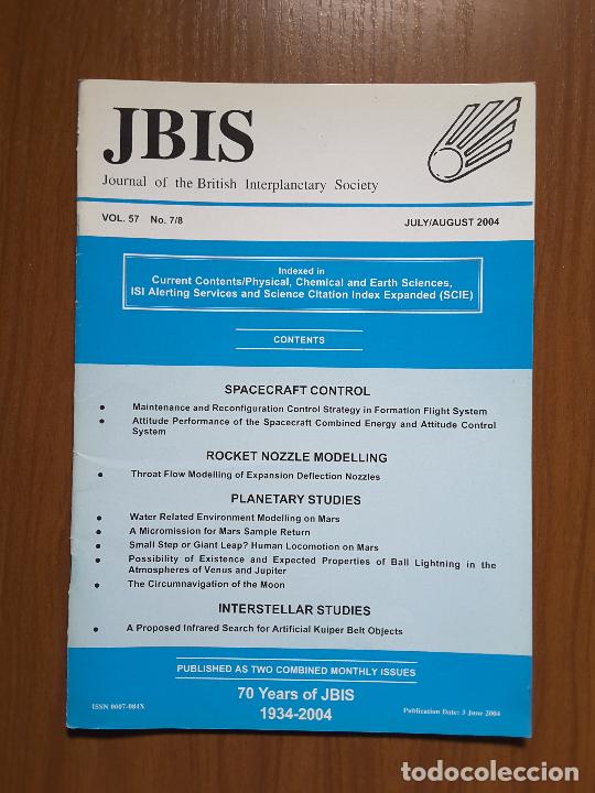 Collezionismo di Riviste e Giornali: Journal of the British Interplanetary Society Vol. 57, No. 7/8