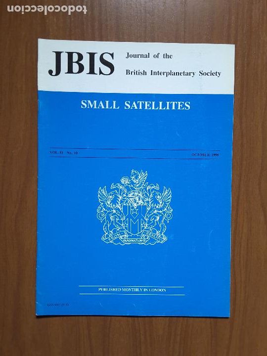 Collectionnisme de Revues et Journaux: Journal of the British Interplanetary Society Vol. 51, No. 10 - Small stallites