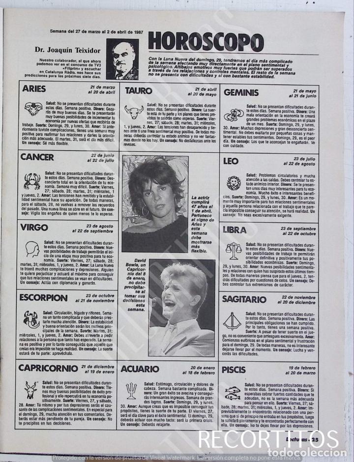 Coleccionismo de revistas y peri&oacute;dicos: DAVID BOWIE ALI MCGRAW