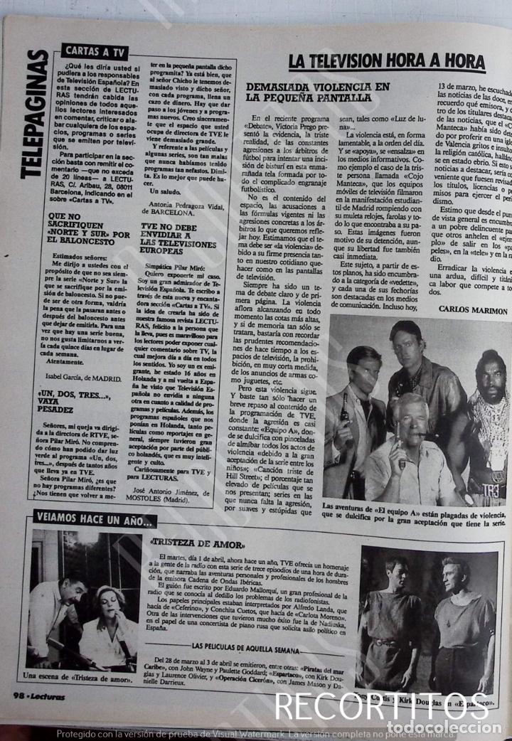 Colecionismo de Revistas e Jornais: george peppard banaceck A TEAM EL EQUIPO A CONCHA CUETOS ALFREDO LANDA TRISTEZA DE AMOR TONY CURTIS