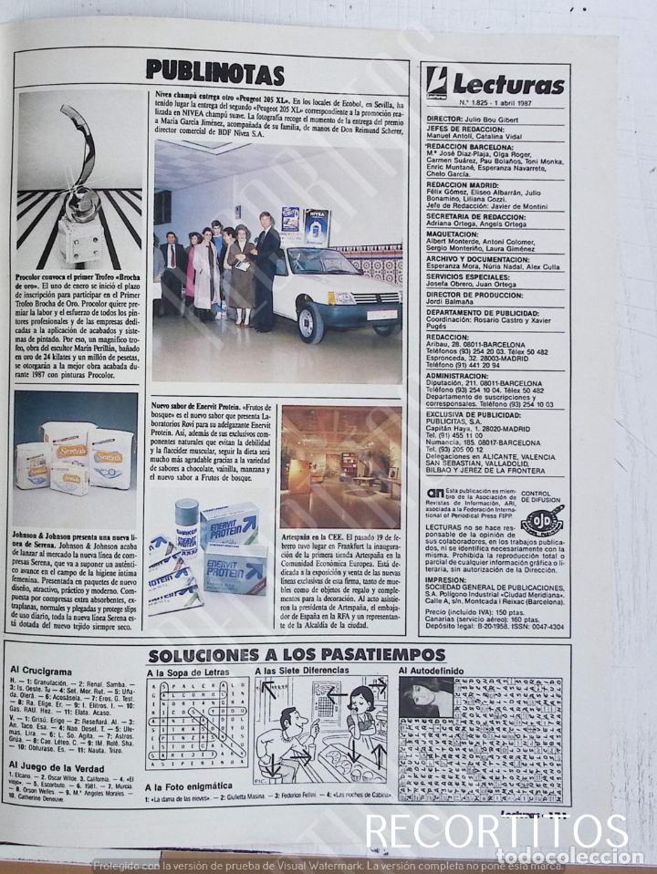 Coleccionismo de Revistas y Peri&oacute;dicos: COMPRESAS SERENA DE JOHNSON AND JOHNSON PEUGEOT NIVEA