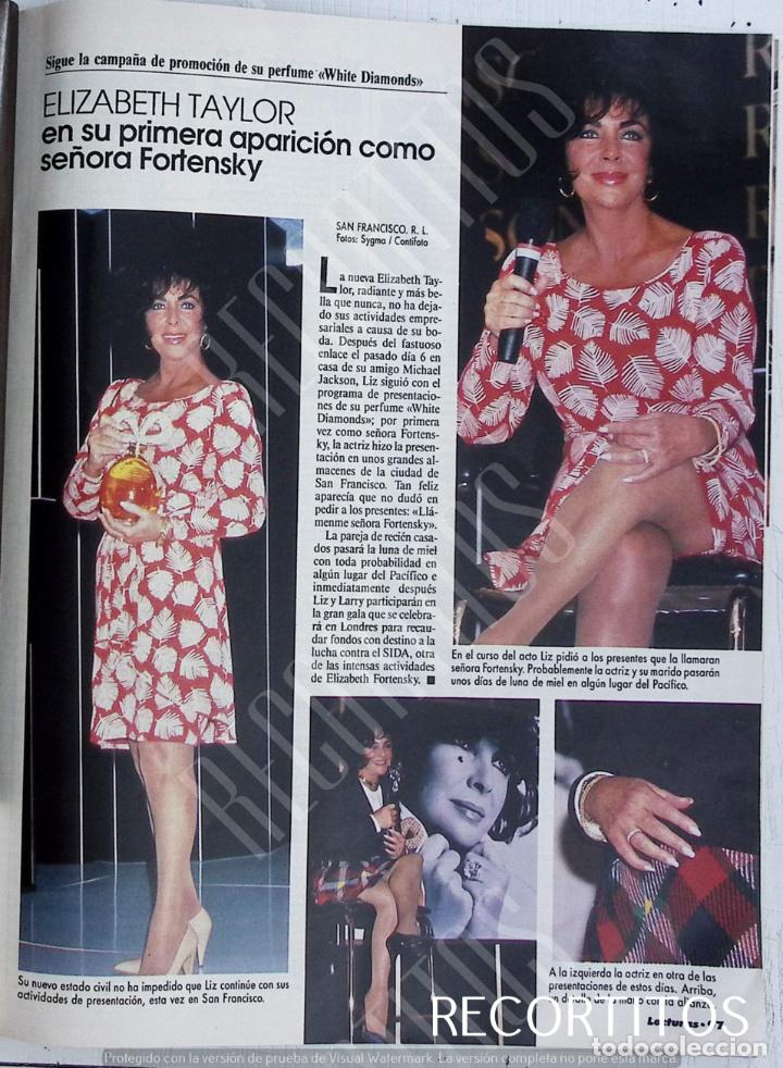Coleccionismo de Revistas y Peri&oacute;dicos: ELIZABETH TAYLOR LIZ PARFUM