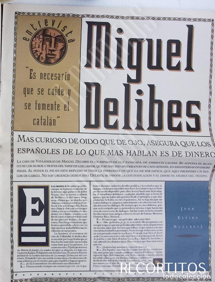 Coleccionismo de Revistas y Peri&oacute;dicos: MIGUEL DELIBES