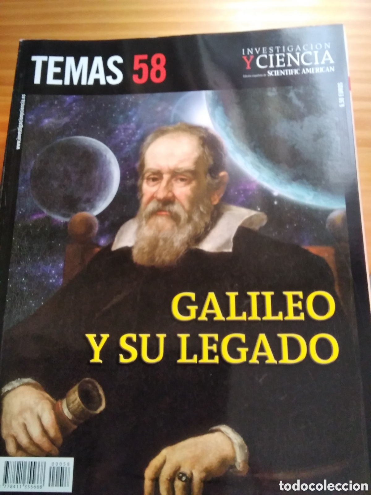 Collection Magazines and Newspapers: TEMAS investigaci&oacute;n y ciencia revista n&uacute;mero 58 Galileo y su legado